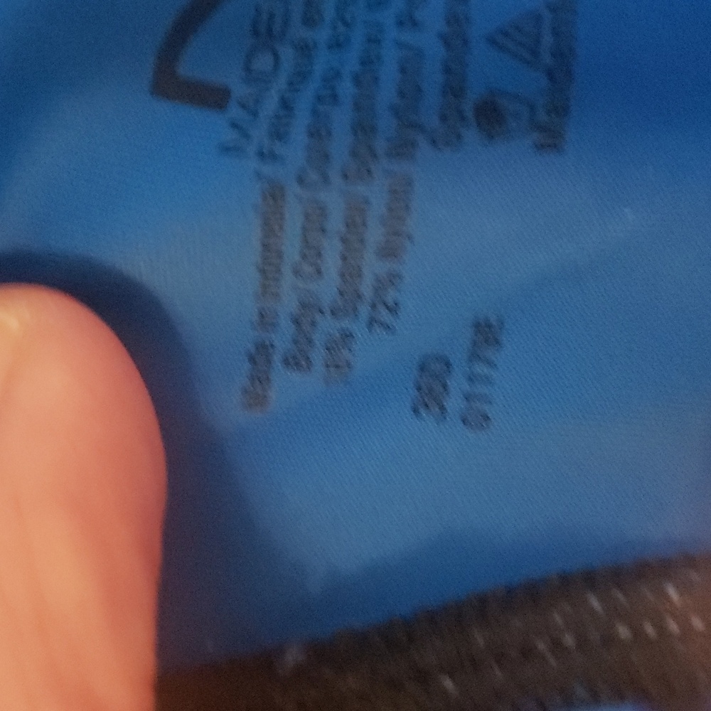 Maidenform Blue and Purple Sports Bra Suze 36D - Picture 4 of 4